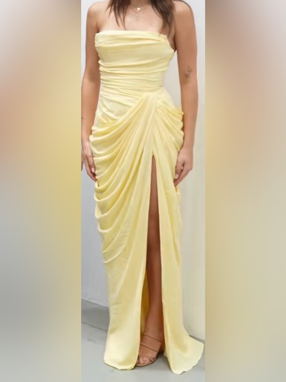 Yellow Maxi Dress - Picture 5 of 6